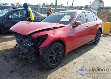 2008 Infiniti G35X z USA, uszkodzony, nr VIN JNKBV61F48M256130